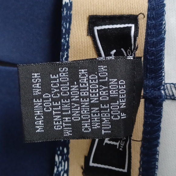 NYCC Striped Stretch Pull On Pencil Skirt- Sz. XL - Picture 3 of 10